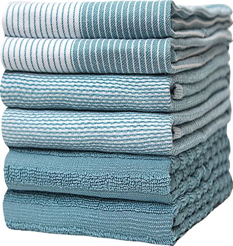 Amazon dish towels - Magnetic Dish Towel [4 Pack] 24x16 Inch, with Self-Adhesive Metal Plates, Kitchen Towels, Kitchen Towels Cotton. 1. $1199 ($3.00/Count) FREE delivery Wed, Sep 20 on $25 of items shipped by Amazon. More Buying Choices.